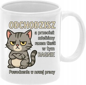 Távozó bögre búcsú a munkától 2 Fehér 330ml