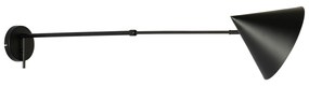 Design fali lámpa fekete állítható - Triangolo
