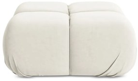 Fehér bársony moduláris lábtartó Lokua – Makamii