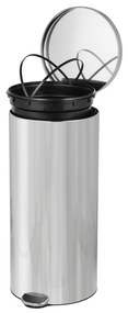 Alda Soft Close Freedom Fresh 30 l pedálosszemetes, rozsdamentes acél, fényes, 30 l