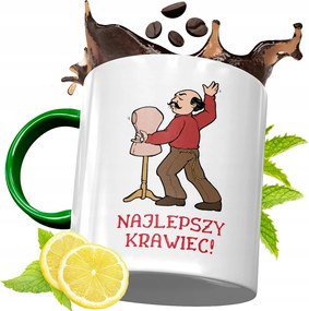 Zöld Bögre Szabónak Születésnapi Ajándéknak, fényképes nyomtatással