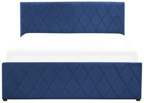 Franciaágy 140 cm Rhiannon (zöld) (ágyráccsal és matraccal). 1075608