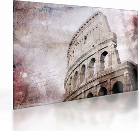 Kép - Colosseum, Róma, Olaszország (üvegen) (70x50 cm)