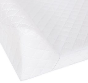 CebaBaby - Pelenkázó alátét rögzített lappal kétoldalú COMFORT 50x70 cm fehér