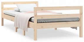 tömör fenyő ágykeret matrac nélkül 80 x 200 cm