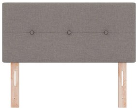Fejtámla Gombos Taupe 90 cm Szövet