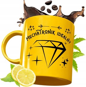 Prémium Arany Bögre Mechatronika Ajándék Nyomtatott Fotóval