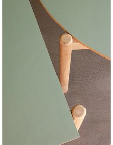 Tölgyfa étkezőasztal 107x190 cm Oblique – Hübsch