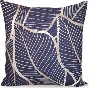 Dekorációs Párnahuzat 50x60 Levelek Puha Szép