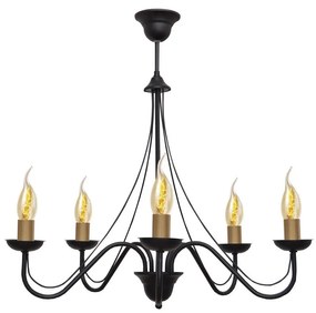 Csillár zsinóron MALBO III 5xE14/60W/230V