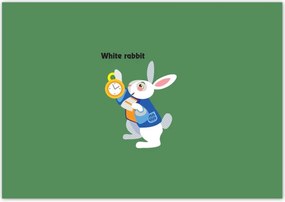 Poszterek 100x70 Nyúl Csodaországban