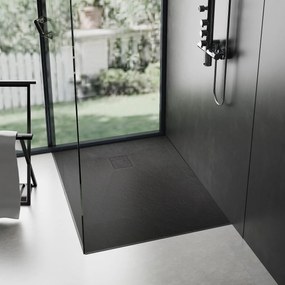 Zuhanytálca Magnum Black 100x80