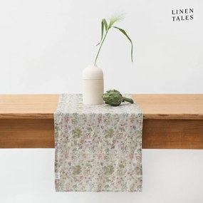 Len asztali futó 40x200 cm Botany 2 Lightweight – Linen Tales