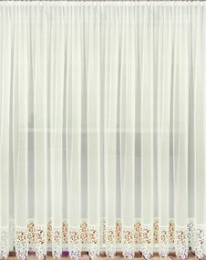 Készfüggöny 700x230,erkély, ekrü, gipiura 30cm