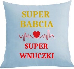 Párna párnahuzat Szuper Nagymama Szuper Unokák Ajándék