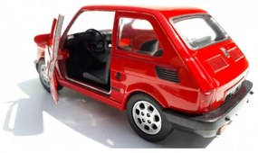 1:30 Polski Fiat 126 Fém Makett Autó Játék Modell