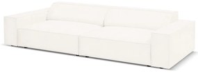 Bézs buklé szövet kanapé 244 cm Jodie – Micadoni Home