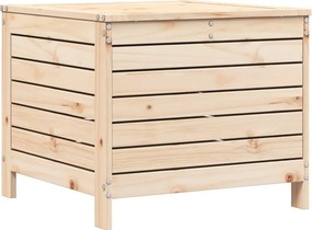 vidaXL tömör fenyőfa kerti lábzsámoly 62 x 63,5 x 53,5 cm
