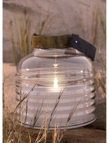 Napelemes kültéri lámpa Aston – Sirius