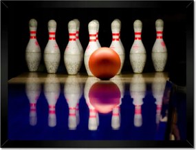 Poszterek keretben 40x30 Bowling