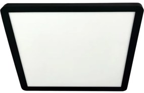 LED mennyezeti lámpatest LED/24W/230V 3000/4000/6500K 30x30 cm fekete