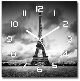 Négyzetes üvegóra Párizsi eiffel-torony pl_zsk_30x30_f_76327213