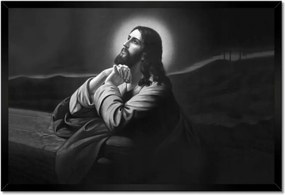 Poszterek keretben 60x40 Jézus imája a kertben