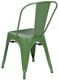 Zöld fém étkezőszék szett 2 db-os – Ixia