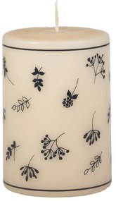 Fleur bézs-kék gyertya, égési idő 48 óra - Unipar