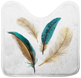 Fehér fürdőszobai kilépő WC-hez 45x45 cm Plumiss – douceur d'intérieur