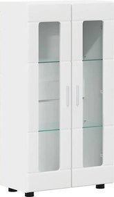 vidaXL Széf polcokkal ajtóval FLORIN Fehér 55,5 x 29 x 103 cm Faanyag