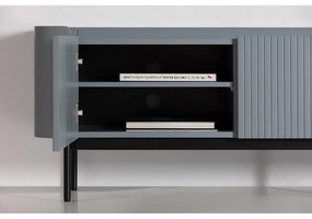 Szürkéskék TV-állvány 180x55x40 cm Willa – MOME