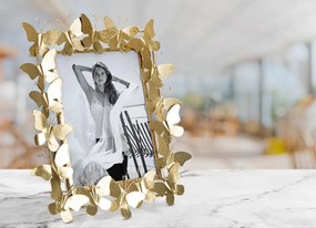 Fényképkeret pillangó glam 35x15x38 (belső méretek 20x25)cm