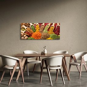 Kép - Fűszerek a világ minden tájáról (120x50 cm)