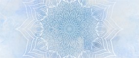 Kép - Téli mandala (120x50 cm)