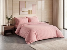LINE PINK rózsaszín pamut ágyneműhuzat Ágyneműhuzat mérete: 70 x 90 cm | 140 x 200 cm