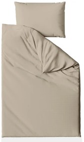 Pamut ágynemű krepp hatással LUXERA szürkésbarna szállodai zseb II. osztály Ágyneműhuzat mérete: 70 x 90 cm | 140 x 200 cm