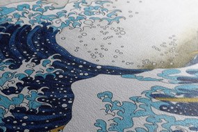 Kép reprodukció Kanagawa nagy hulláma - Kacušika Hokusai