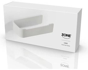 Fehér fali fém WC-papír tartó Ume – Zone