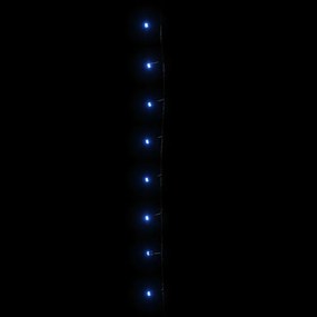kék fényű PVC LED-füzér 300 LED-el 30 m
