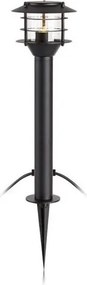 MARKSLÖJD 107290 GARDEN24 Modern Kültéri Állólámpa Fekete LED IP44