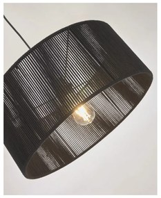 Fekete textil lámpabúra ø 47 cm Cantia – Kave Home