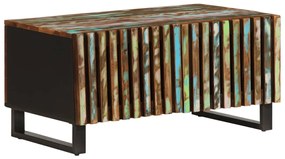 Tömör akácfa dohányzóasztal 80 x 51 x 40 cm