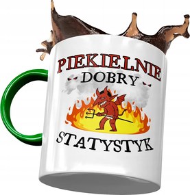 Zöld Bögre Statisztika Pokolian Jó Nyomtatott Fotóval