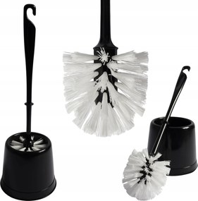 Wc Kefe Fekete Fürdőszobai Tartóval Strapabíró Stílusos