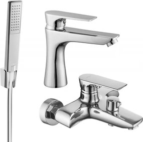 Mexen Axel R72 fürdőkád csomag, króm - 73803R72-00