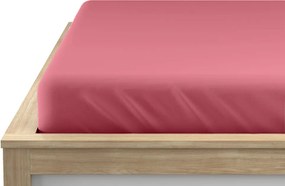 Jersey gumis lepedő lycrával piros 90 x 200 cm