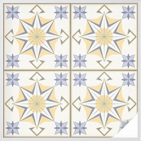 Szélvédőfólia Ablak Adatvédelem Geometrikus csillagok 100x100 cm