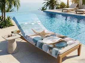 Gyorsan száradó XL strandfürdőlepedő MARBELLA színes 100 x 180 cm, 100% mikroszál