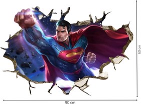 Falmatrica "Superman" 60x90 cm
